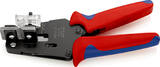 KNIPEX KNIPEX 12 12 14 Precision Insulation Stripper with adapted blades with multi-component grips burnished 195 mm