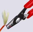 KNIPEX KNIPEX 12 82 130 SB Wire Stripper for fibre optics with plastic grips burnished 130 mm