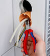 KNIPEX KNIPEX 13 45 165 Stripping Pliers with multi-component grips chrome-plated 165 mm