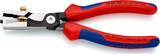 KNIPEX KNIPEX 13 62 180 StriX® Pince à dénuder et coupe-câbles avec gaines bi-matière noire atramentisée 180 mm