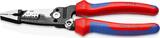 KNIPEX KNIPEX 13 72 8 WireStripper Multifunction Electrician Pliers American style with multi-component grips black atramentized
