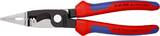 KNIPEX KNIPEX 13 82 200 Pliers for Electrical Installation with multi-component grips black atramentized 200 mm