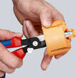 KNIPEX KNIPEX 13 92 200 Pliers for Electrical Installation with multi-component grips black atramentized 200 mm