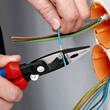 KNIPEX KNIPEX 13 92 200 Pliers for Electrical Installation with multi-component grips black atramentized 200 mm