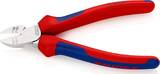 KNIPEX KNIPEX 14 25 160 Diagonal Insulation Stripper with multi-component grips chrome-plated 160 mm