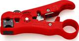 KNIPEX KNIPEX 16 60 06 SB Wire Stripping Tool for coax and data cable 125 mm