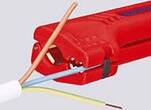KNIPEX KNIPEX 16 90 130 SB Universal Stripping Tool for building and industrial cables 130 mm