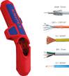KNIPEX KNIPEX 16 95 01 SB ErgoStrip® Outil universel à dégainer 135 mm