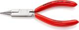 KNIPEX KNIPEX 19 03 130 Round Nose Pliers with cutting edge (Jewellers
