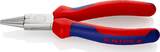KNIPEX KNIPEX 22 05 160 Round Nose Pliers with multi-component grips chrome-plated 160 mm