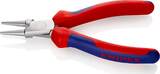 KNIPEX KNIPEX 22 05 160 Round Nose Pliers with multi-component grips chrome-plated 160 mm