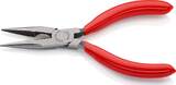 KNIPEX KNIPEX 25 01 140 SB Pince demi-ronde avec tranchant (pince radio) gainées en plastique noire atramentisée 140 mm (carte L