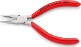 KNIPEX KNIPEX 25 03 125 Snipe Nose Side Cutting Pliers (Radio Pliers) plastic coated chrome-plated 125 mm