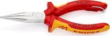 KNIPEX KNIPEX 25 06 160 T Pince demi-ronde avec tranchant (pince radio) isolées avec gaines bi-matière, homologuées VDE ; avec œ