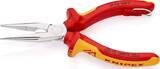 KNIPEX KNIPEX 25 06 160 T Pince demi-ronde avec tranchant (pince radio) isolées avec gaines bi-matière, homologuées VDE ; avec œ