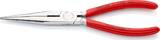 KNIPEX KNIPEX 26 13 200 Snipe Nose Side Cutting Pliers (Stork Beak Pliers) plastic coated chrome-plated 200 mm