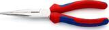 KNIPEX KNIPEX 26 15 200 Snipe Nose Side Cutting Pliers (Stork Beak Pliers) with multi-component grips chrome-plated 200 mm