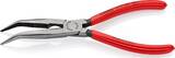KNIPEX KNIPEX 26 21 200 SB Snipe Nose Side Cutting Pliers (Stork Beak Pliers) plastic coated black atramentized 200 mm (self-ser