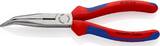 KNIPEX KNIPEX 26 22 200 Snipe Nose Side Cutting Pliers (Stork Beak Pliers) with multi-component grips black atramentized 200 mm