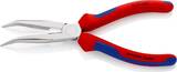 KNIPEX KNIPEX 26 25 200 SB Snipe Nose Side Cutting Pliers (Stork Beak Pliers) with multi-component grips chrome-plated 200 mm (s
