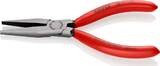KNIPEX KNIPEX 30 11 140 SB Long Nose Pliers plastic coated black atramentized 140 mm (self-service card/blister)