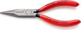 KNIPEX KNIPEX 30 21 140 SB Long Nose Pliers plastic coated black atramentized 140 mm (self-service card/blister)