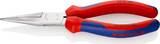 KNIPEX KNIPEX 30 25 190 Long Nose Pliers with multi-component grips chrome-plated 190 mm