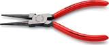 KNIPEX KNIPEX 30 31 160 SB Long Nose Pliers plastic coated black atramentized 160 mm (self-service card/blister)