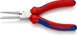 KNIPEX KNIPEX 30 35 140 Long Nose Pliers with multi-component grips chrome-plated 140 mm