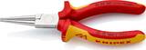 KNIPEX KNIPEX 30 36 160 Long Nose Pliers insulated with multi-component grips, VDE-tested chrome-plated 160 mm