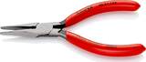 KNIPEX KNIPEX 32 21 135 Relay Adjusting Pliers plastic coated black atramentized 135 mm