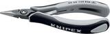KNIPEX KNIPEX 34 22 130 ESD Precision Electronics Gripping Pliers ESD with multi-component grips burnished 135 mm
