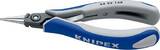 KNIPEX KNIPEX 34 32 130 Precision Electronics Gripping Pliers with multi-component grips burnished 135 mm