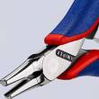 KNIPEX KNIPEX 36 12 130 Electronics Mounting Pliers with multi-component grips 130 mm