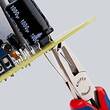 KNIPEX KNIPEX 36 32 125 Electronics Mounting Pliers with multi-component grips 125 mm