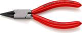 KNIPEX KNIPEX 37 41 125 Flat Nose Pliers for precision mechanics plastic coated black atramentized 125 mm
