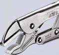 KNIPEX KNIPEX 40 04 180 EAN Universal Grip Pliers galvanized 180 mm