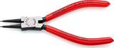 KNIPEX KNIPEX 44 11 J0 Circlip Pliers for internal circlips in bore holes plastic coated black atramentized 140 mm