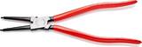 KNIPEX KNIPEX 44 11 J4 Circlip Pliers for internal circlips in bore holes plastic coated black atramentized 320 mm