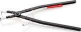 KNIPEX KNIPEX 44 20 J51 Circlip Pliers for internal circlips in bore holes black powder-coated 590 mm