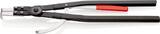 KNIPEX KNIPEX 44 20 J61 Circlip Pliers for internal circlips in bore holes black powder-coated 600 mm