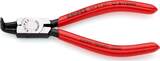 KNIPEX KNIPEX 44 21 J01 SB Circlip Pliers for internal circlips in bore holes plastic coated black atramentized 130 mm (self-ser