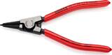 KNIPEX KNIPEX 46 11 A0 SB Circlip Pliers for external circlips on shafts plastic coated black atramentized 140 mm (self-service