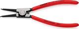 KNIPEX KNIPEX 46 11 A2 SB Circlip Pliers for external circlips on shafts plastic coated black atramentized 180 mm (self-service
