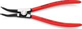 KNIPEX KNIPEX 46 31 A32 Circlip Pliers for external circlips on shafts 45° bent plastic coated black atramentized 210 mm