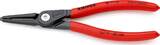 KNIPEX KNIPEX 48 11 J2 SB Precision Circlip Pliers for internal circlips in bore holes with non-slip plastic coating grey atrame