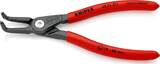 KNIPEX KNIPEX 48 21 J21 SB Precision Circlip Pliers for internal circlips in bore holes with non-slip plastic coating grey atram