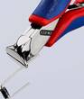 KNIPEX KNIPEX 62 12 120 Electronics Oblique Cutting Nipper with multi-component grips 120 mm