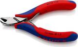 KNIPEX KNIPEX 64 52 115 Electronics End Cutting Nipper with multi-component grips 115 mm