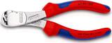 KNIPEX KNIPEX 67 05 140 Pince coupante de devant à forte démultiplication avec gaines bi-matière chromée 140 mm